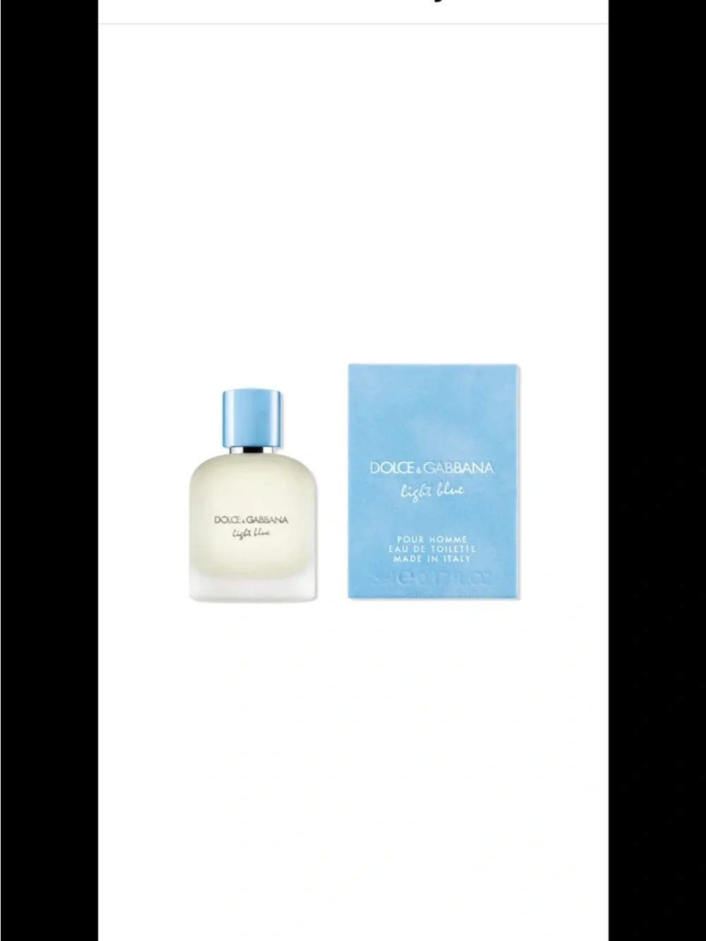 New Dolce & Gabbana Mini Fragrance
